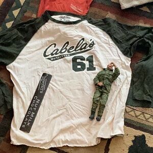 🌲Cabela’s 1961 OUTFITTER Lg SLV Tee EPLC perhaps never worn Sz XL-2X
